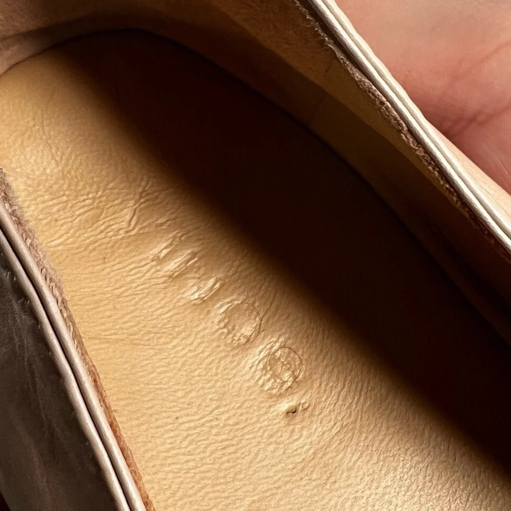 Vince Malia Leather Espadrilles Slip On Flat Loafer